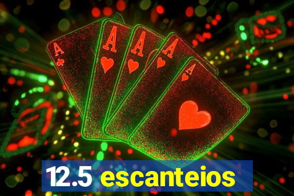 12.5 escanteios